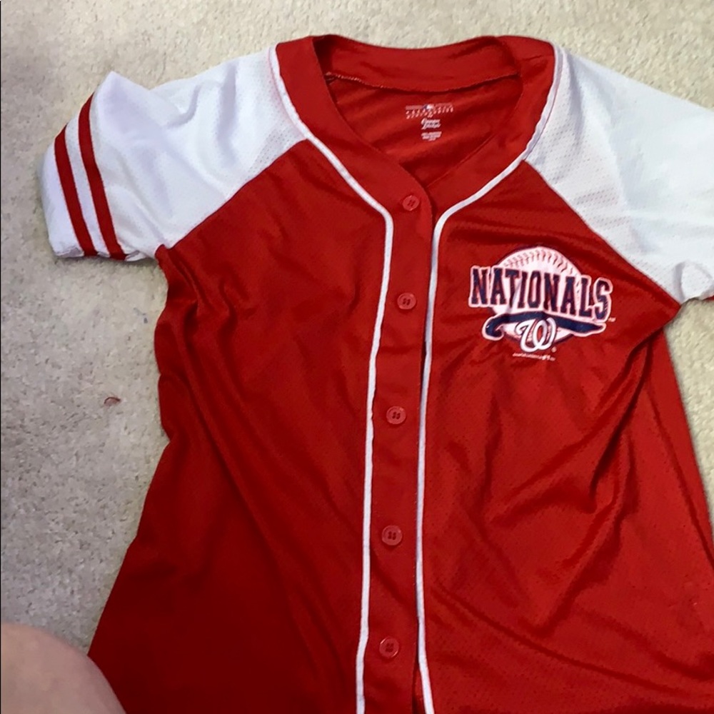 Washington nationals jersey shirt